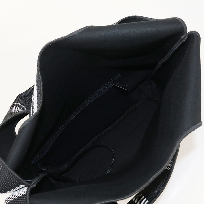 Ferragamo ジャガード トートバッグ - ブラック