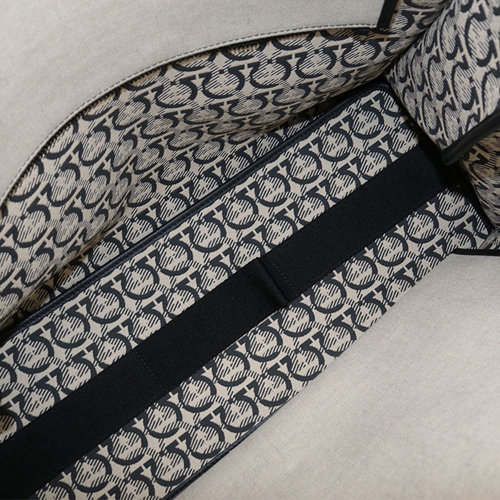 FERRAGAMO【フェラガモ】 24 0842 トートバッグ キャンバス ユニセックス