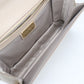 Ferragamo Ginny Calfskin Chain Shoulder Bag - Beige