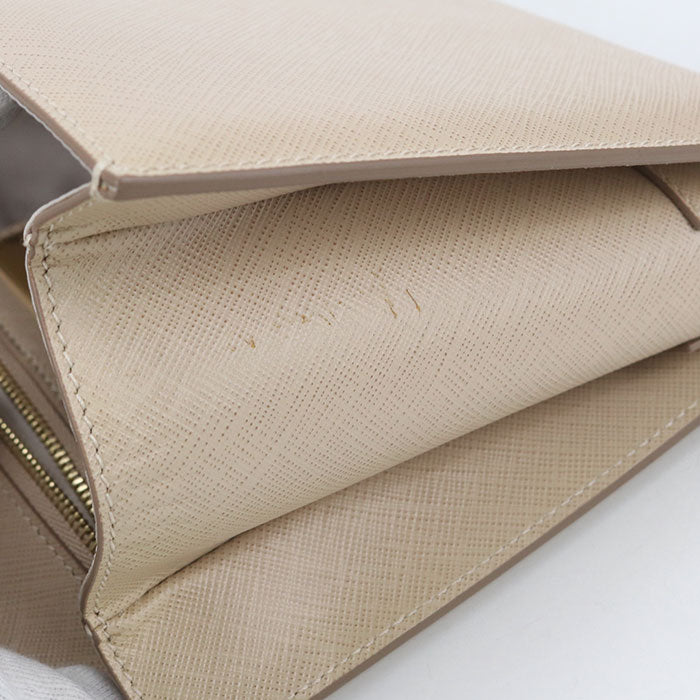 Ferragamo Ginny Calfskin Chain Shoulder Bag - Beige