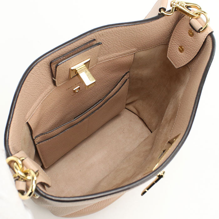 Ferragamo ガンチーニ スタジオ バケットバッグ ショルダーバッグ - ベージュ