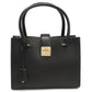 Ferragamo ジュリエット ガンチーニ カーフスキン ハンドバッグ - ブラック