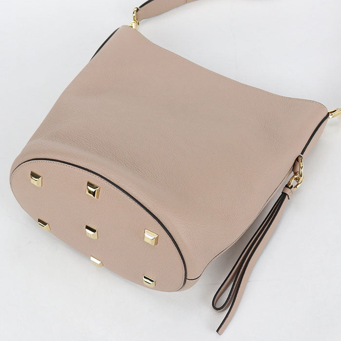 Ferragamo ガンチーニ ザ スタジオ カーフスキン バケットバッグ ショルダーバッグ - ベージュ