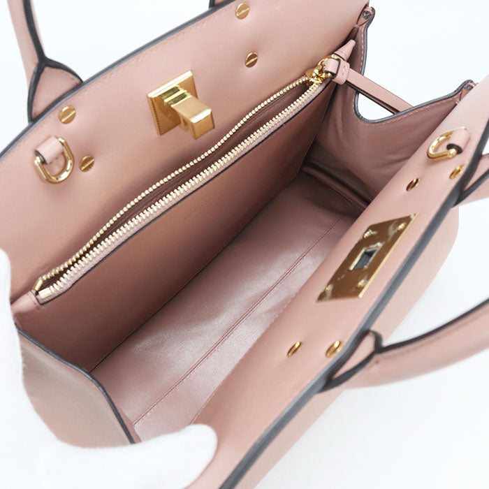 FERRAGAMO【フェラガモ】 21 H159 2WAY ガンチーニ トートバッグ カーフ レディース