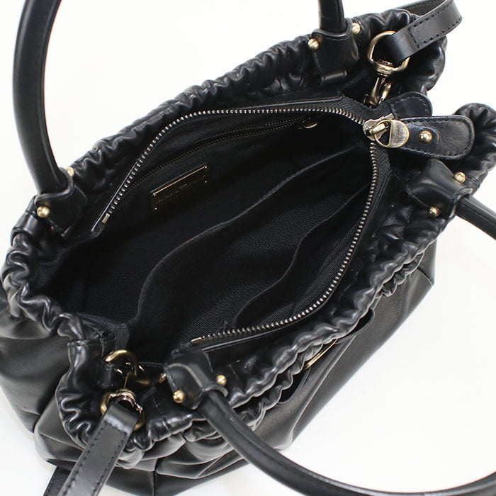 FERRAGAMO【フェラガモ】 21 C793 2WAY ヴェラリボン ハンドバッグ カーフ レディース