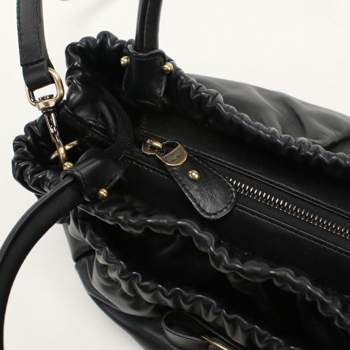 FERRAGAMO【フェラガモ】 21 C793 2WAY ヴェラリボン ハンドバッグ カーフ レディース