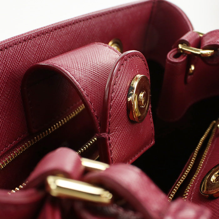 FERRAGAMO【フェラガモ】 21 E998 2WAY チェーン ヴァラリボン トートバッグ カーフ レディース