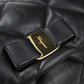 FERRAGAMO【フェラガモ】 21 E767 チェーン ヴァラリボン ショルダーバッグ カーフ レディース