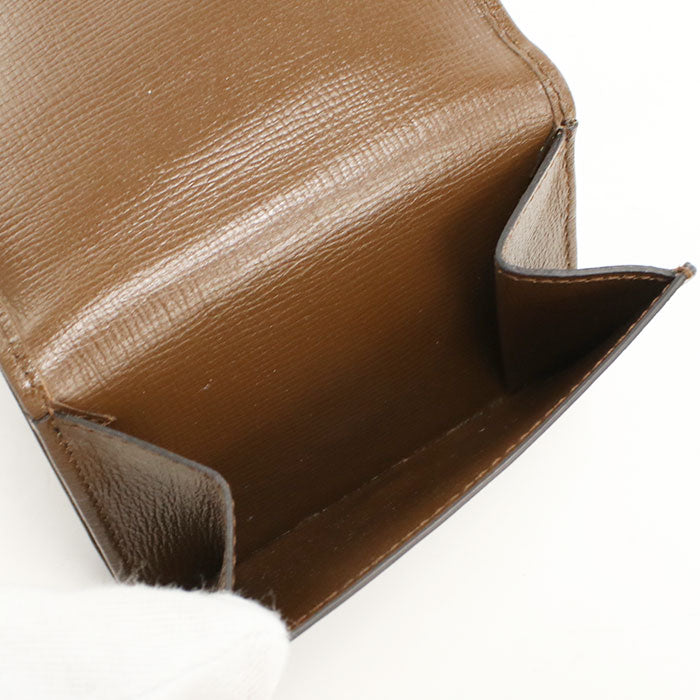 GUCCI × BALENCIAGA ザ ハッカープロジェクト ネオ クラシック GGキャンバス 三つ折り財布 コンパクトウォレット - ベージュ