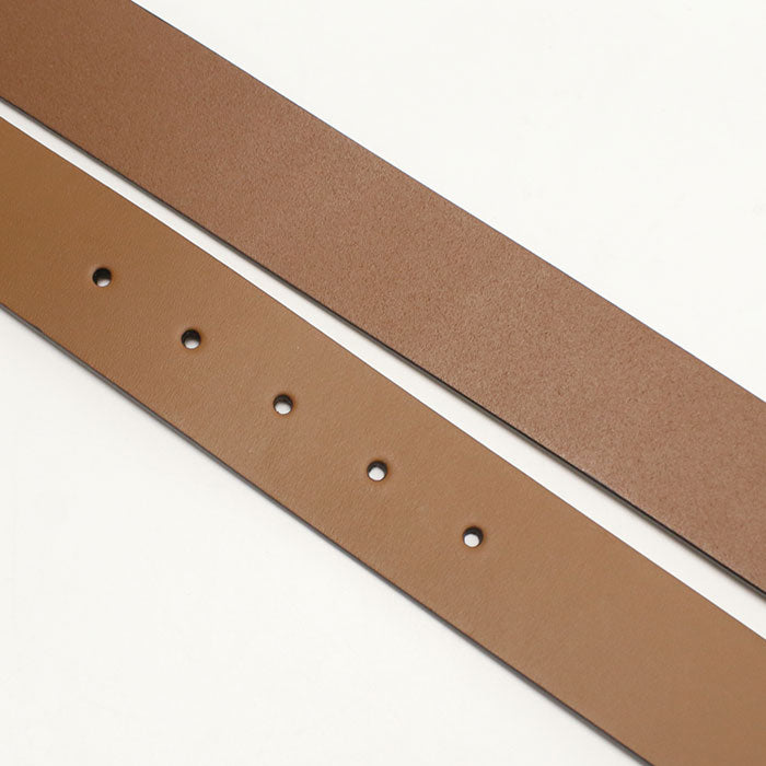 GUCCI インターロッキングG レザー ベルト - ブラウン