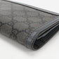 GUCCI オフィディア GGスプリームキャンバス 二つ折り長財布 ロングウォレット - グレー