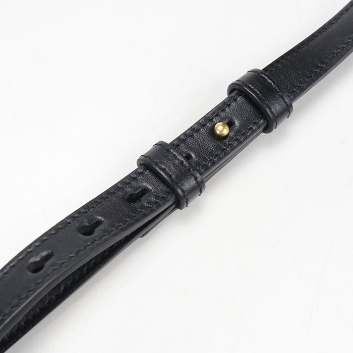 GUCCI GGマーモント スモール カメラバッグ キルティングレザー ショルダーバッグ - ブラック