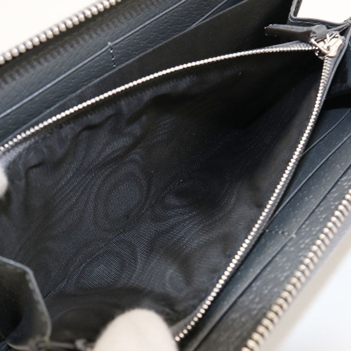 GUCCI オフィディア GGスプリームキャンバス ジップアラウンドウォレット 長財布 ロングウォレット - グレー