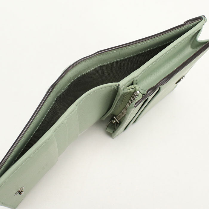 GUCCI オフィディア GGキャンバス 二つ折り財布 コンパクトウォレット - グリーン