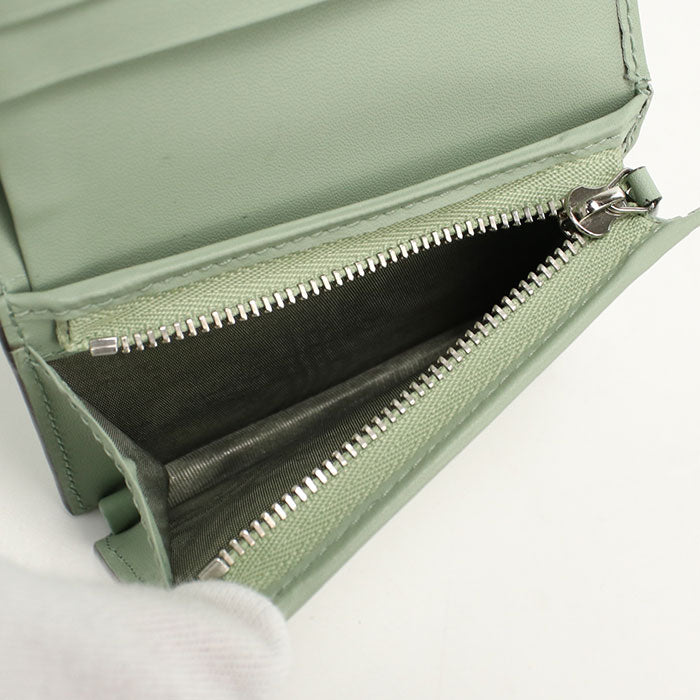 GUCCI オフィディア GGキャンバス 二つ折り財布 コンパクトウォレット - グリーン