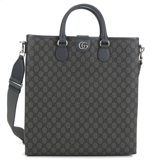 GUCCI 792118 2WAY GGスプリーム トートバッグ PVC メンズ