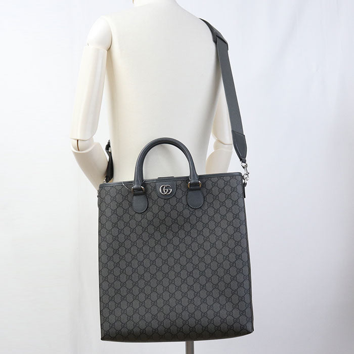 GUCCI【グッチ】 792118 2WAY GGスプリーム トートバッグ PVC メンズ