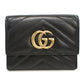 GUCCI【グッチ】 474802 GGマーモント 三つ折り財布/キルティングレザー レディース