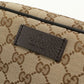 GUCCI GGキャンバス ウエストバッグ ボディバッグ - ブラウン