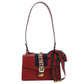 GUCCI シルヴィ カーフレザー ショルダーバッグ - レッド