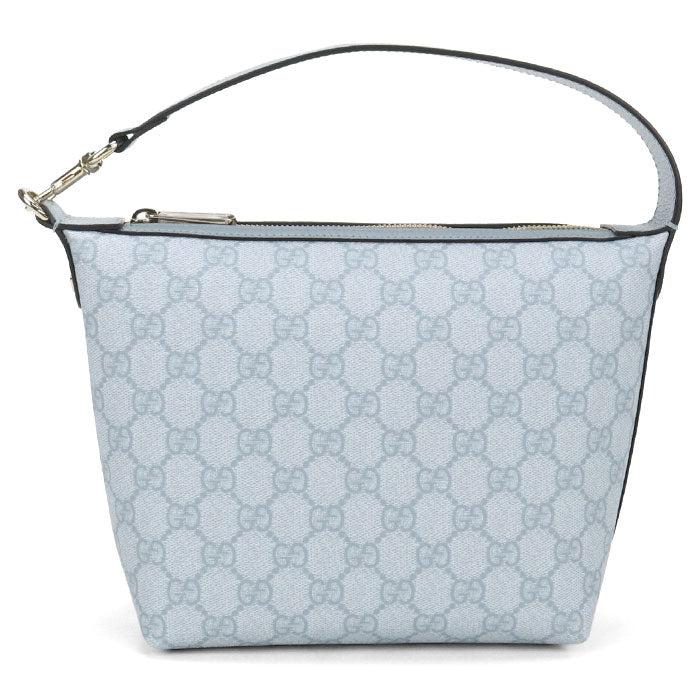 GUCCI オフィディア GGスプリームキャンバス スーパーミニショルダーバッグ ハンドバッグ - ブルー