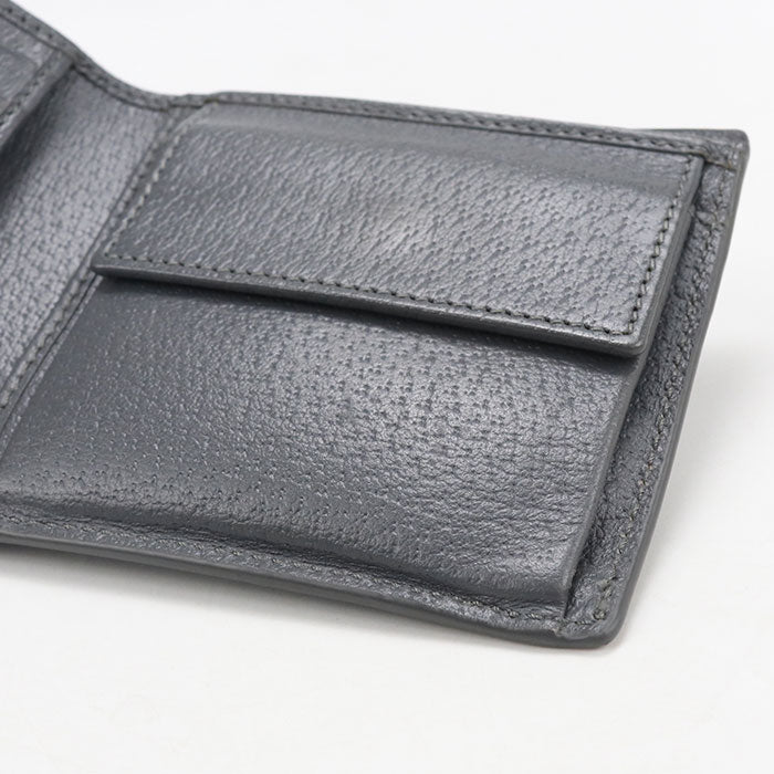 GUCCI GGインプリメ PVC 二つ折り財布 コンパクトウォレット - グレー