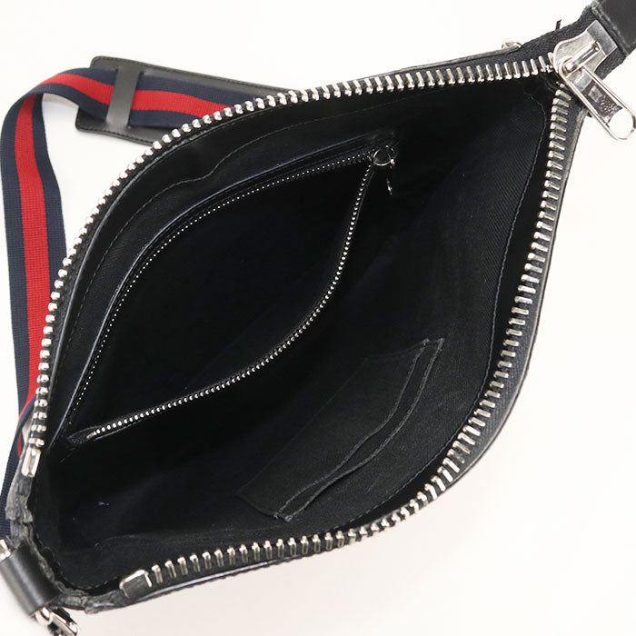 GUCCI【グッチ】 474137 GGスプリーム 斜め掛け ショルダーバッグ PVC メンズ