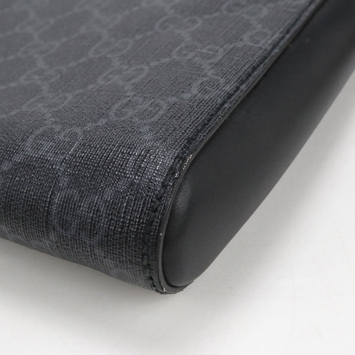 GUCCI【グッチ】 474137 GGスプリーム 斜め掛け ショルダーバッグ PVC メンズ