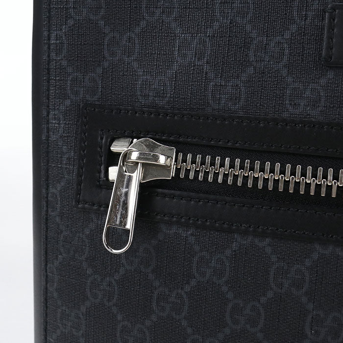 GUCCI【グッチ】 474137 GGスプリーム 斜め掛け ショルダーバッグ PVC メンズ