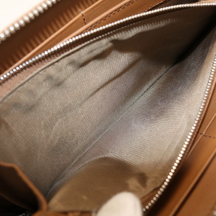 GUCCI GGエンブレム ラウンドファスナー デニム 長財布 ロングウォレット - ブルー