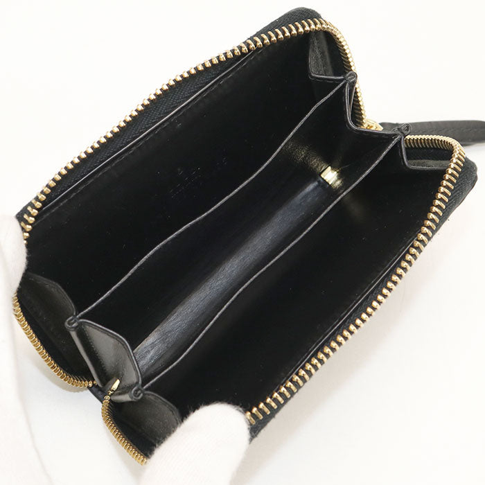 GUCCI【グッチ】 447939 ジップコインケース グッチシマ 小銭入れ レザー レディース