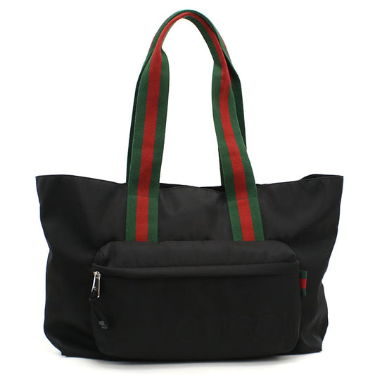 GUCCI 802172 シェリー トートバッグ ナイロン メンズ
