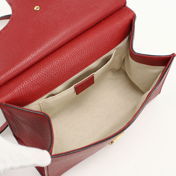 GUCCI【グッチ】 442622 2WAY GGマーモント ハンドバッグ レザー レディース