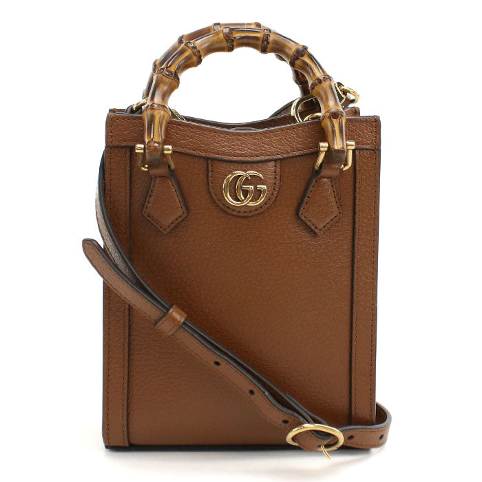 GUCCI【グッチ】 739079 2WAY ダイアナ トートバッグ レザー レディース