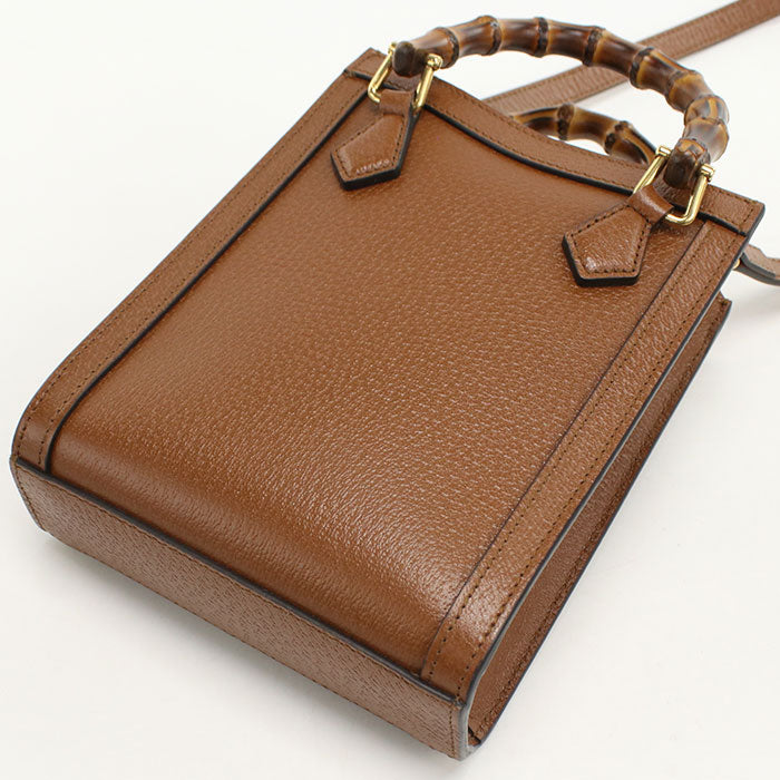 GUCCI【グッチ】 739079 2WAY ダイアナ トートバッグ レザー レディース