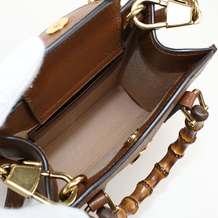 GUCCI【グッチ】 739079 2WAY ダイアナ トートバッグ レザー レディース
