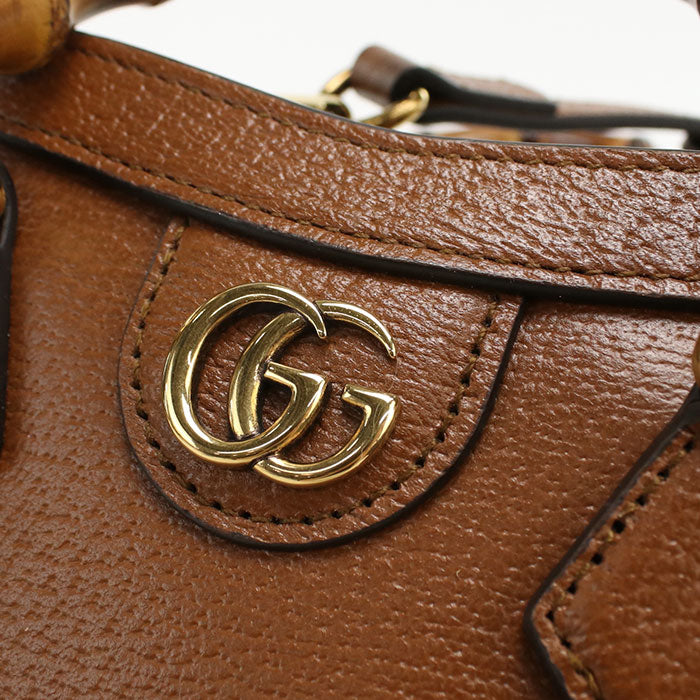 GUCCI【グッチ】 739079 2WAY ダイアナ トートバッグ レザー レディース
