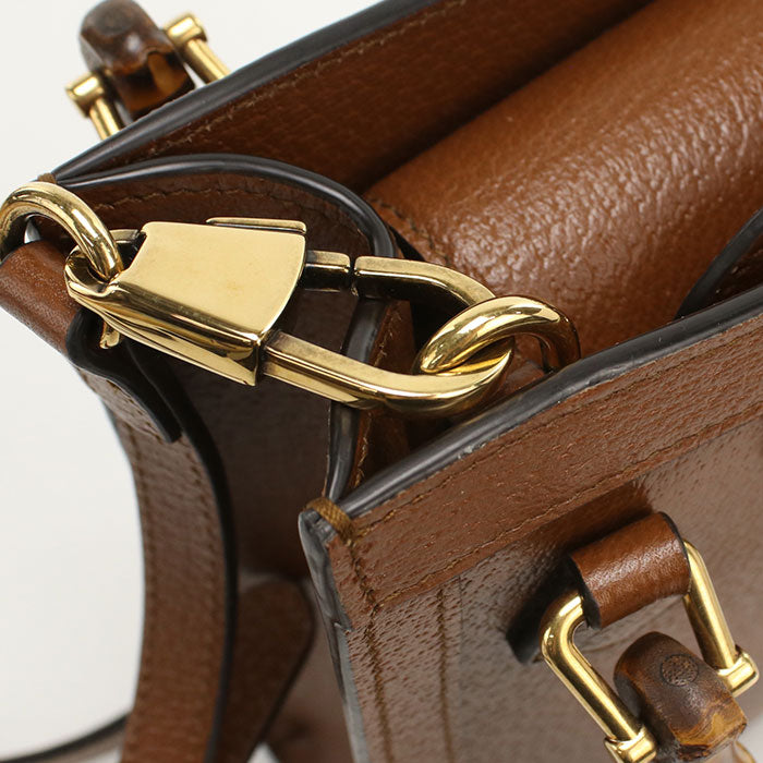 GUCCI【グッチ】 739079 2WAY ダイアナ トートバッグ レザー レディース