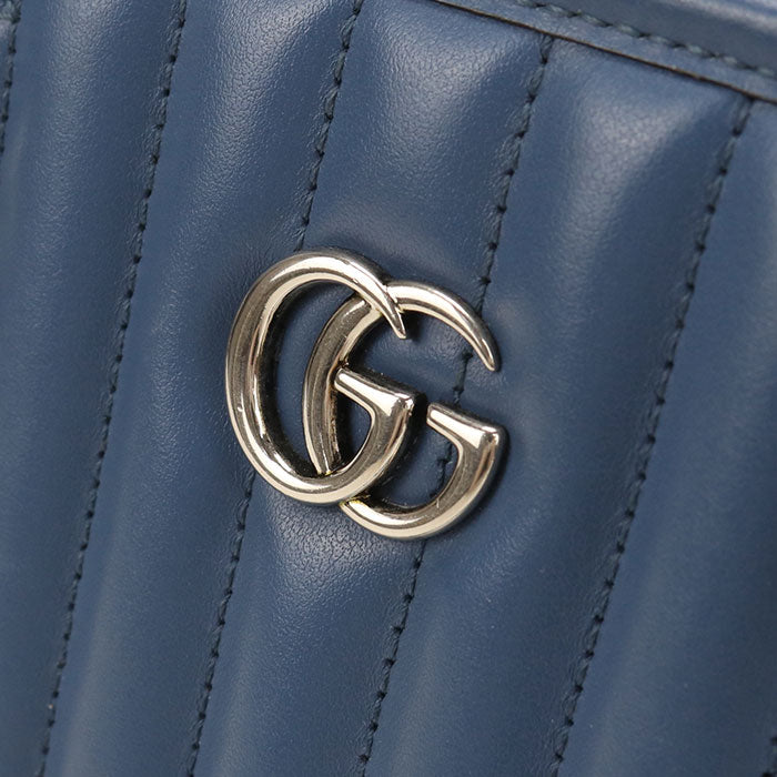 GUCCI【グッチ】 681483 チェーン GGマーモント トートバッグ レザー レディース