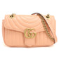 GUCCI【グッチ】 443497 ミディアム ショルダーバッグ GGマーモント ショルダーバッグ/キルティングレザー レディース