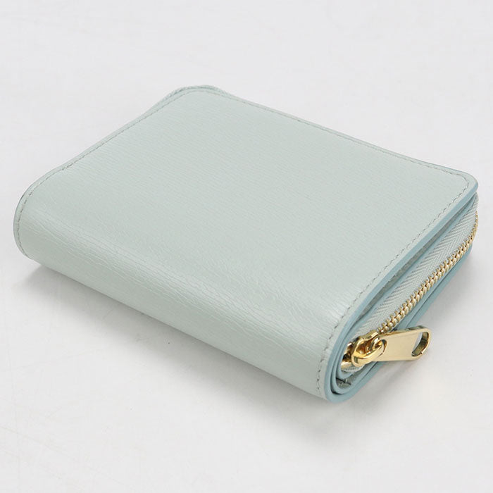 GUCCI【グッチ】 772639 ミニウォレット グッチ スクリプト 二つ折り財布 レザー レディース
