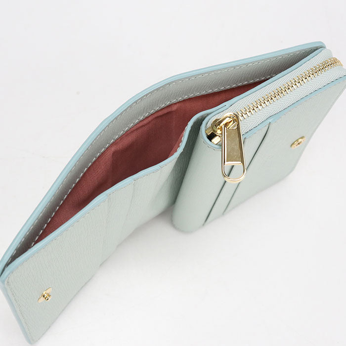 GUCCI【グッチ】 772639 ミニウォレット グッチ スクリプト 二つ折り財布 レザー レディース