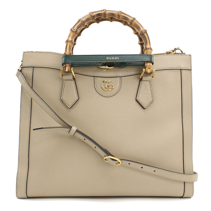 GUCCI【グッチ】 655658 2WAY グッチ ダイアナ トートバッグ レザー レディース