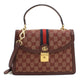 GUCCI【グッチ】 651055 ミディアムトップハンドルバッグ オフィディア ハンドバッグ GGキャンバス レディース