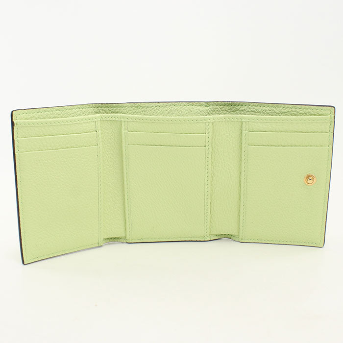 GUCCI【グッチ】 731694 三つ折り財布 レザー レディース