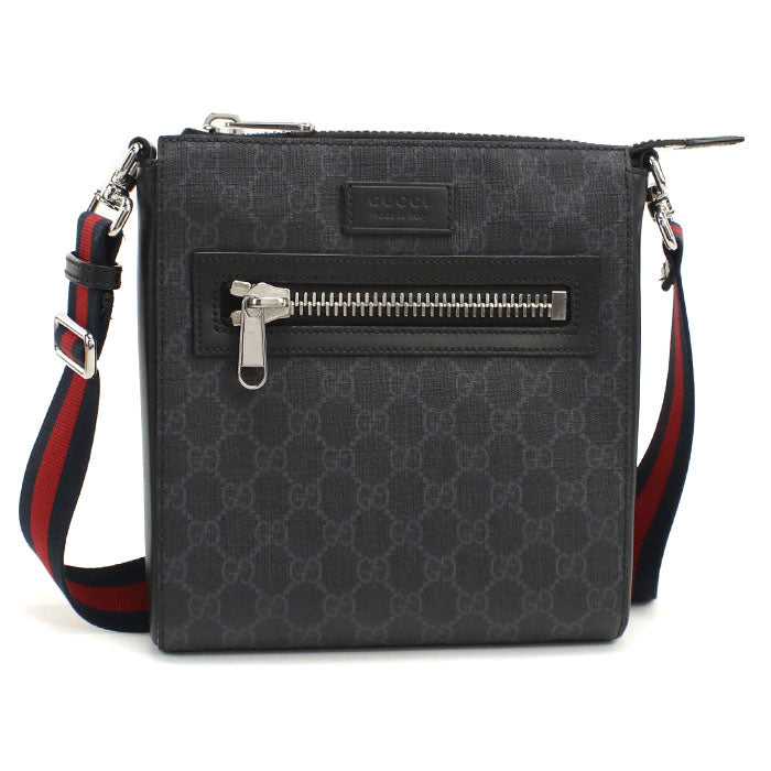 GUCCI【グッチ】 523599 スモール メッセンジャーバッグ GGスプリーム 斜め掛け ショルダーバッグ PVC メンズ