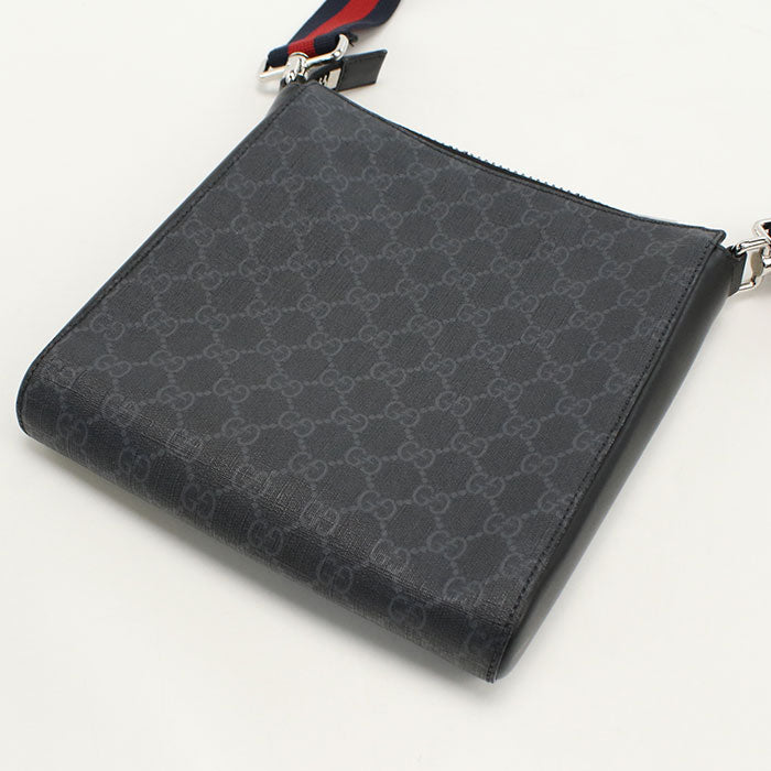 GUCCI【グッチ】 523599 スモール メッセンジャーバッグ GGスプリーム 斜め掛け ショルダーバッグ PVC メンズ