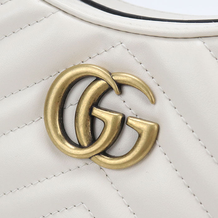 GUCCI【グッチ】 699514 2WAY GGマーモント ハンドバッグ レザー レディース