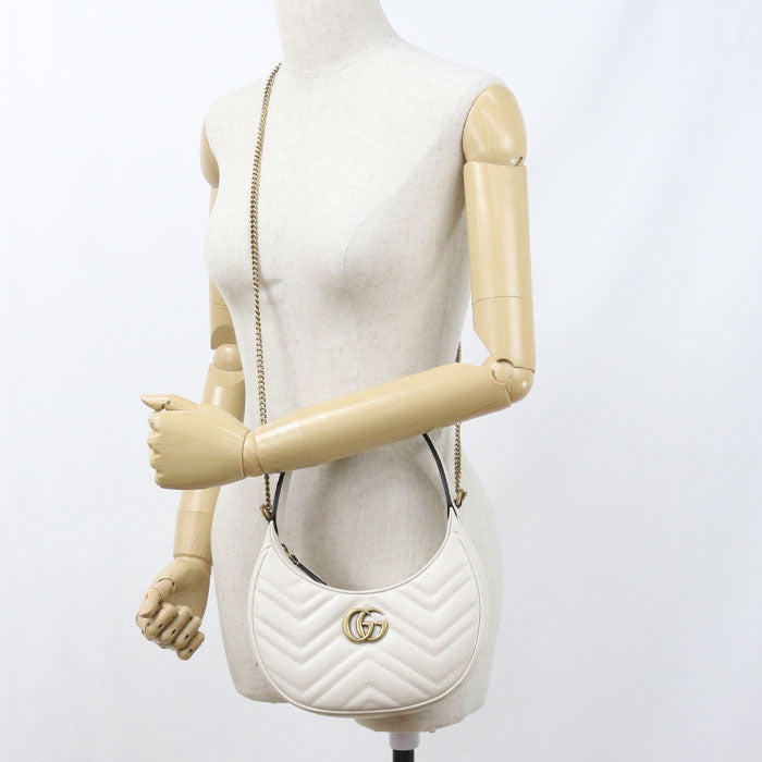 GUCCI【グッチ】 699514 2WAY GGマーモント ハンドバッグ レザー レディース