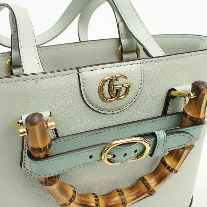 GUCCI【グッチ】 750396 バンブー2WAY グッチ ダイアナ トートバッグ レザー レディース